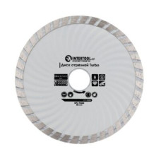 Диск алмазний 125мм  Інтертул  ТУРБО СТ-2002