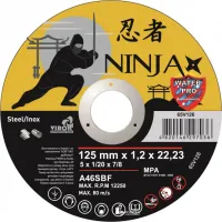 Диск відрізний 125х1,2мм Ninja по металу/нерж 39192