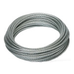 Трос стальний оцинкований д4мм DIN3055