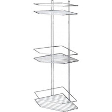 Поличка  в ванну хром 3-ярусна кут.3-конт. ПУ-20332 Україна
