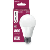 Лед-лампа Velmax 8W Е27 4100К 21-12-58 85096