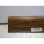 Плінтус 2,5м з коробом горіх