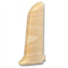 Заглушка до плінтуса з коробом права клен