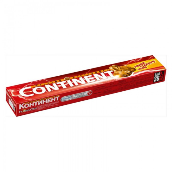Електроди Continent 2,5кг д3 АНО-36 390648