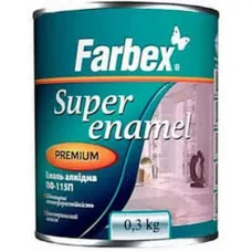Емаль сіра 0,3кг Farbeх 33795 Україна