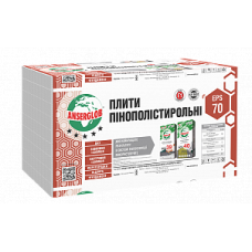 Пінопласт 10см 35пл EPS70 (6шт-уп) (20шт/м3) 13.9кг/м3 (ціна за лист) 12090