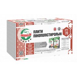 Пінопласт 5см 35пл EPS 70 (12шт-уп) (40шт/м3) 12093