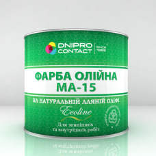 Фарба масляна чорна Дніпроконтакт 33614 1кг(р)