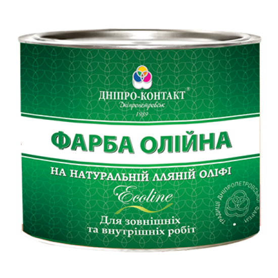 Фарба масляна яскр-блакитна Дніпроконтакт 33611 1кг(р)