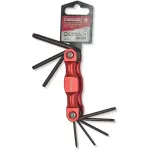 Набір ключів  Г-образн 8шт TORX T9-T40 Haisser 390820