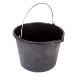 Відро господарче 10л з метал. ручкою (Угорщина) колор