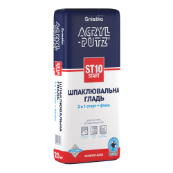 Шпатлівка акріл путц 2в1 ST-10  5кг Україна