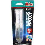 39005 Клей епоксідний шпріц Akfix E340