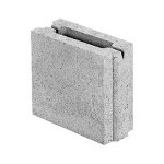 Блок перестінок бетон половинка 200х90х188 (16шт-1пал)