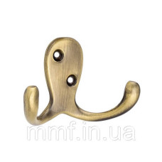Гачок косі дирки великий Бронза ЦТ-3629 318069