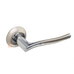 Ручки дверні на розеті Titanium Ti-A5 Sn 47300