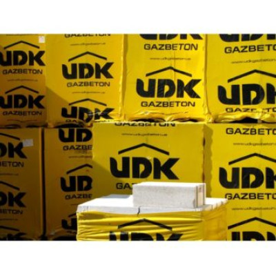 Газоблок стіна ЖОВТИЙ UDK 20х30х60см (50шт/уп) (без бонусів) продаж палетами