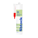 Герметик силікон Shtock прозорий 280мл №26 33584