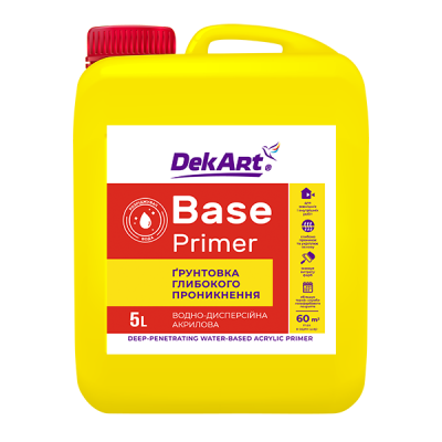 Грунт Декарт BASE 5л. акріл. глиб. прон-ня 33229