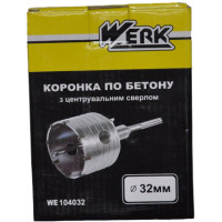 Коронка по бетону з центрувальним свердлом 32мм  3538601