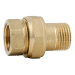 Американка пряма 1/2 латунь Qprof 27794