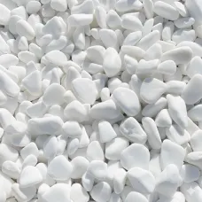 Камінь декор. мармуровий галька 10-30мм 25кг (Греція) 19501