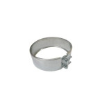 Хомут обжимний нерж мат д180 Україна
