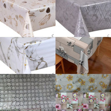 Клейонка на ткан осн Сіре листя 1500323