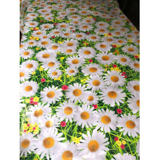 Клейонка силікон Ромашка