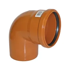 Коліно каналізац. оранж. д160 90* 27999 Україна