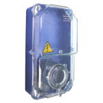 Коробка під ел. лічильник 1ф прозора КДЕ-2 IP-54