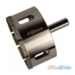 Коронка алмазна по керамограніту 65мм Haisser 66719