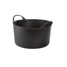 Корзина чорна пласт 55л з ручками прорезин. 1500101