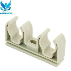 Кріплення для труби подвійне ППР д25 27098