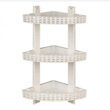 Поличка пластмас. ДЕКОР кутова 1500433 Україна