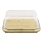 Маслянка скло бамбук з підставкою LB400 400мл 79854