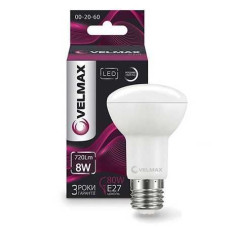 Лед-лампа Velmax V-R63 гриб 8W E27 4100K 21-15-28 87584
