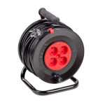 Подовжувач на катушці 25м 2*1,5мм Луч 83013