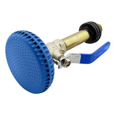 Лійка літнього душа пласт Євро синя в зборі з краном 179484