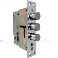 Замок врізний FZB 10-41 (3-рігелі) для кит. дверей 44257