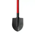 Лопата штикова чорна S-1.5 з ребрами жорст. 17569