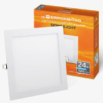 Світильник LED врізний квадрат L-BL-S 24W Downlight 12-12-36
