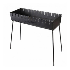 Мангал 12 шампурів Турист 2мм склданий 179506