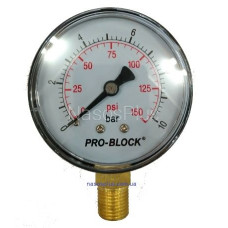 Манометр до гідроакумулятора 10ат Pedrollo