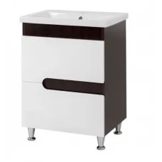 Раковина+тумба Сімплі/ Комо  60см. бока венге без ручок Т 306019