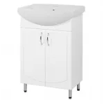 Раковина+тумба Базис/ Церсаніт 65см (Церсанія) з ножками Т036512