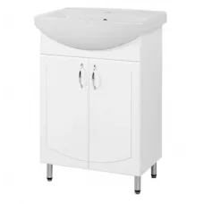 Раковина+тумба Базис/ Церсаніт 65см (Церсанія) з ножками Т036512