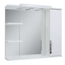 Дзеркало 800х730 Альвеус врізна ручка праве ДЗ 0380