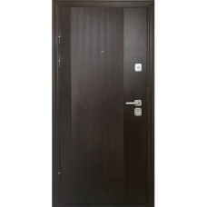 Двері вхідні 860 мет/мдф ХОТИН Мідь Праві з руч. 50078