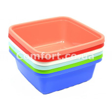 Миска 6л Ламела квадрат 159310 Україна